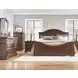 Stonebrook Tobacco King Panel Bed
