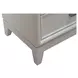Reflections Pearl White and Rhinestone 6 Drawer Dresser with LED