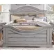 Stonebrook Light Distressed Antique Gray Queen Panel Bed