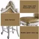 Picardy Butterscotch Upholstered Counter Height Chair with Nailhead Trim Set of 2