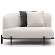 Madera Oatmeal 4 Piece Modular Corner L Sectional