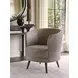 Zanzibar Sandstone Upholstered Torrington Swivel Accent Chair