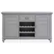 Harborwick Harbor Gray 2 Door Server