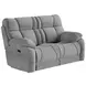 Wild Card Bahari Platinum 68" Reclining Loveseat