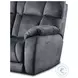 Wild Card Brady Charcoal Power Headrest Zero Gravity Reclining 92" Sofa with USB ports