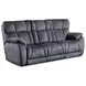 Wild Card Charcoal 92" Power Reclining Sofa With Power Headrest