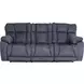 Wild Card Charcoal 92" Power Reclining Sofa With Power Headrest