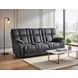 Wild Card Charcoal 92" Power Reclining Sofa With Power Headrest