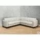Kona White Leather 3 Piece Modular Sectional