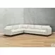 Kona White Leather 4 Piece Modular Sectional