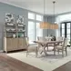 Brentwood Sandstone 102" Extendable Rectangular Dining Table