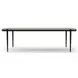 Madera Chocolate Koto Matte and Modern Walnut 95" Rectangular Dining Table