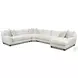 Hobnob Cotton RAF Chaise Sectional