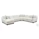 Hobnob Cotton LAF Chaise Sectional