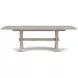 Bennett Frosted Gray 90" Extendable Rectangular Dining Table