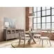 Bennett Frosted Gray 48" Round Dining Table