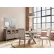 Bennett Frosted Gray 48" Round Dining Table