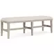 Bennett Frosted Gray Extendable Rectangular Dining Room Set