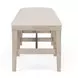 Bennett Cream Upholstered Dining Bench