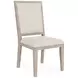 Bennett Frosted Gray Round Dining Room Set