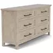 Bennett Frosted Gray Panel Bedroom Set