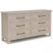 Bennett Frosted Gray Panel Bedroom Set