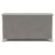 Bennett Frosted Gray 6 Drawer Dresser