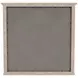 Bennett Frosted Gray Rectangular Dresser Mirror