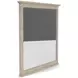 Bennett Frosted Gray Rectangular Dresser Mirror