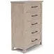 Bennett Frosted Gray Panel Bedroom Set