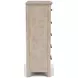 Bennett Frosted Gray 5 Drawer Chest