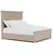 Bennett Frosted Gray Panel Bedroom Set