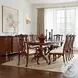 Orchard Crest Classic Antique Cherry Extendable Pedestal Dining Room Set