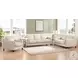 Isla Vanilla Leather 60" Loveseat