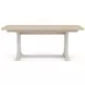 Glenndale Aged White and Wheat Extendable Rectangular Dining Room Set