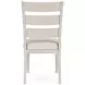 Glenndale Beige Upholstered Ladder Back Side Chair Set of 2