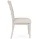 Glenndale Beige Upholstered Ladder Back Side Chair Set of 2