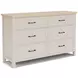 Glenndale Aged White Panel Bedroom Set