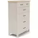 Glenndale Aged White Panel Bedroom Set