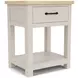 Glenndale Aged White Panel Bedroom Set