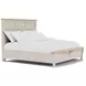 Glenndale Aged White Queen Panel Bed