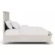 Glenndale Aged White Queen Panel Bed