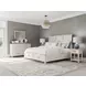 Glenndale Aged White Rectangular Dresser Mirror