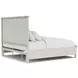 Glenndale Aged White Queen Storage Panel Bed