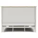 Glenndale Aged White Queen Storage Panel Bed