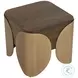 Aurelin Dark Brown Side Table