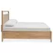 Somerset Butternut California King Panel Bed