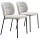Plat Gray Dining Chair Set Of 2