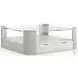 Love Matte Pearl Square Cocktail Table