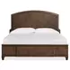 Canehurst Spiced Rum King Panel Bed